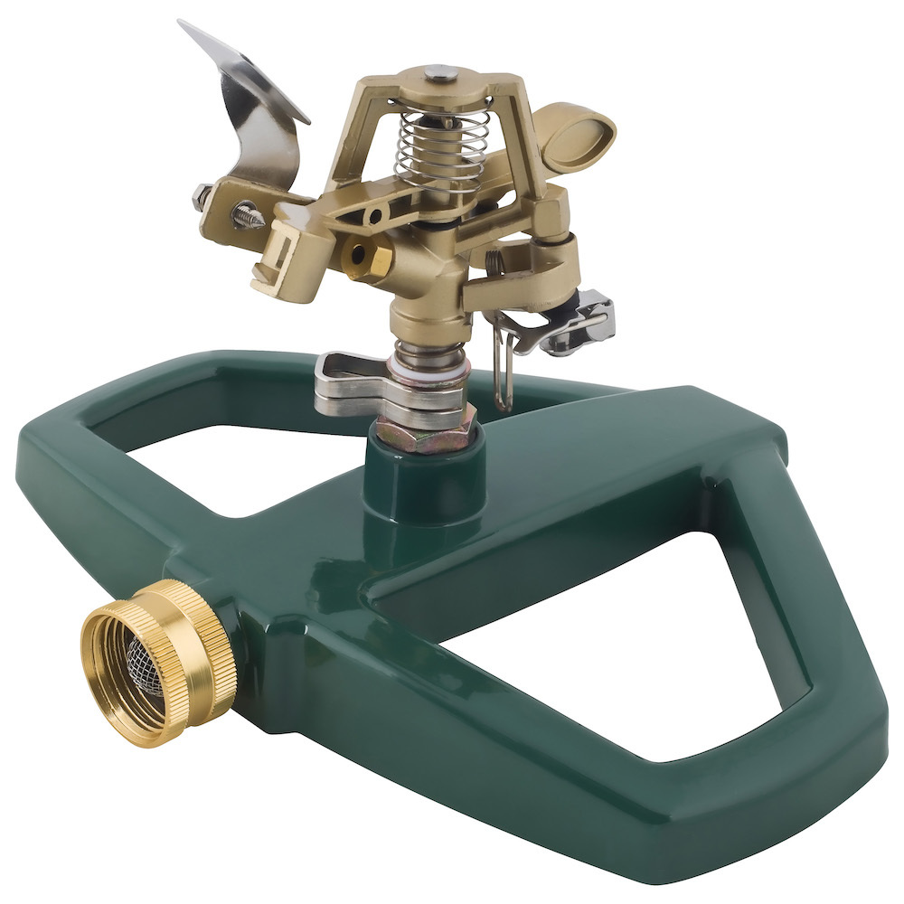 Melnor 3900H Pulsating Lawn Sprinkler Sprinkler with Metal Base Melnor 3900H Pulsating Lawn Sprinkler Sprinkler with Metal Base
