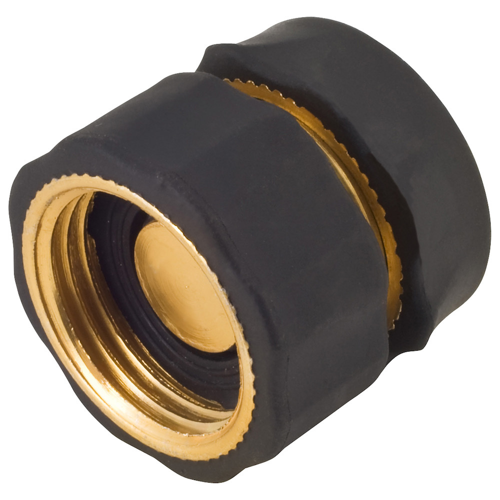 Melnor 46C  Metal QuickConnect Product End Connector with Water Stop