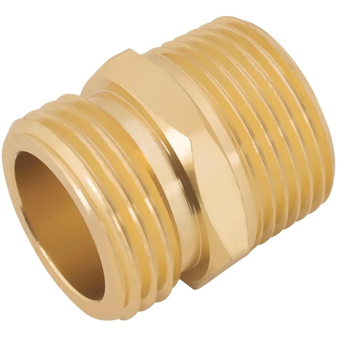 Melnor 60Z-3/4  3/4" NPT Male x GHT Male Metal Connector