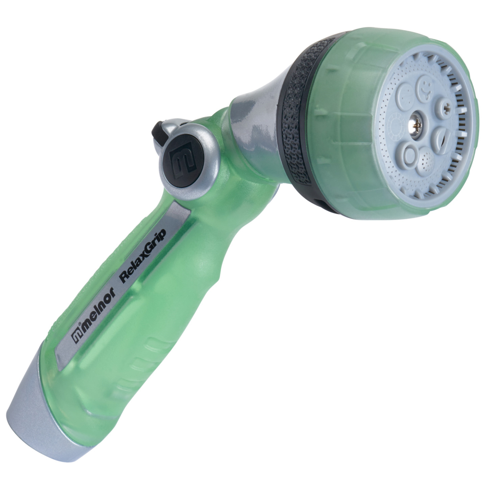 Melnor R801C RelaxGrip Metal 7-Pattern Twist Nozzle Melnor R801C RelaxGrip Metal 7-Pattern Twist Nozzle