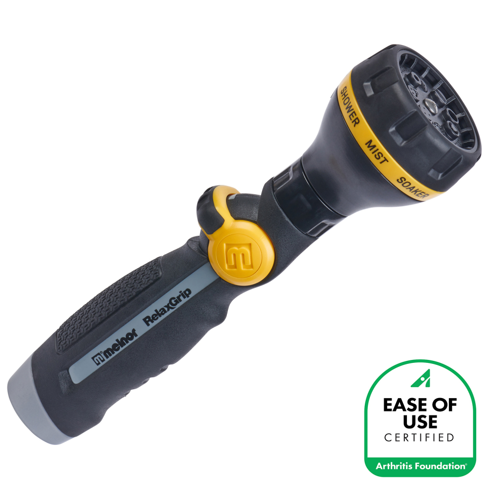 Melnor R821 RelaxGrip Thumb-Control Straight 8-Pattern Nozzle Melnor R821 RelaxGrip Thumb-Control Straight 8-Pattern Nozzle