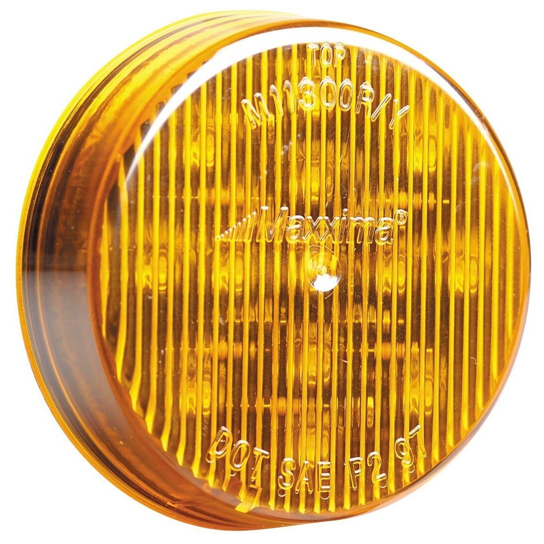 Maxxima M11300Y  2-1/2" Round Amber Clearance/Marker Light  13 LED's