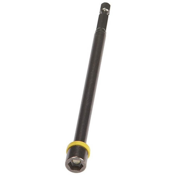 Malco MSHXL516  6" Magnetic Hex Chuck Driver - 5/16" Hex Opening (Yellow)