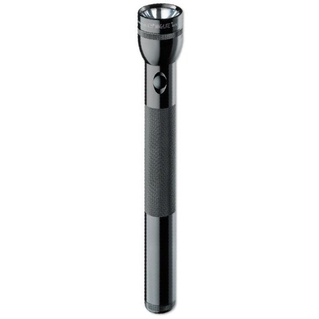 MagLite S4D016  4-D Cell Heavy-Duty Flashlight - Black (101-599)