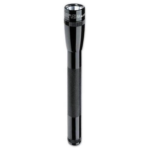 MagLite SP2201H   2-AA LED Mini MagLite with Holster - Black (153-050)