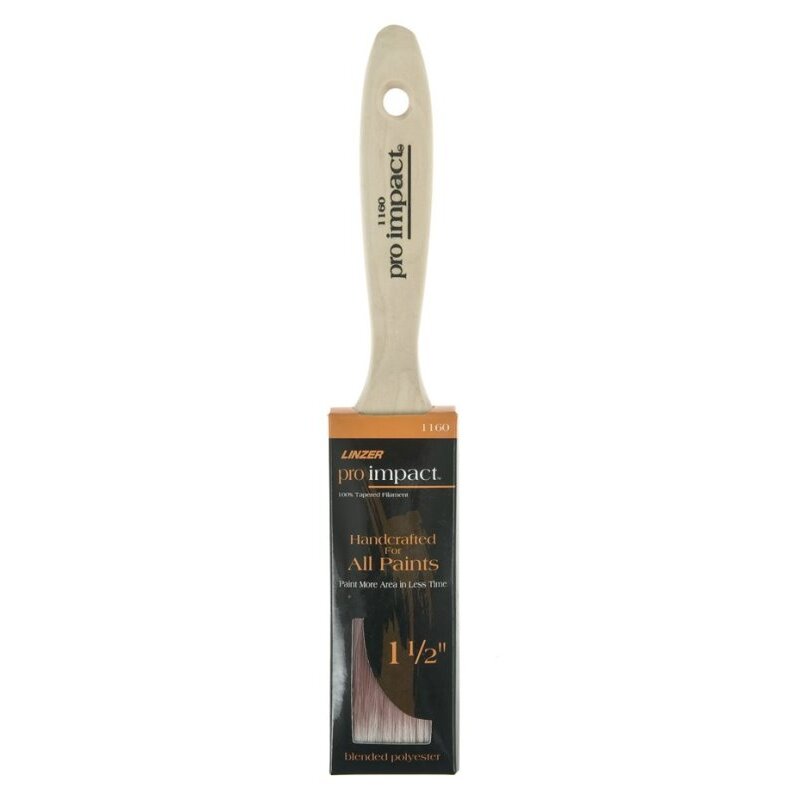 Linzer 1160-1.5  Pro-Impact 1-1/2" Paint Brush