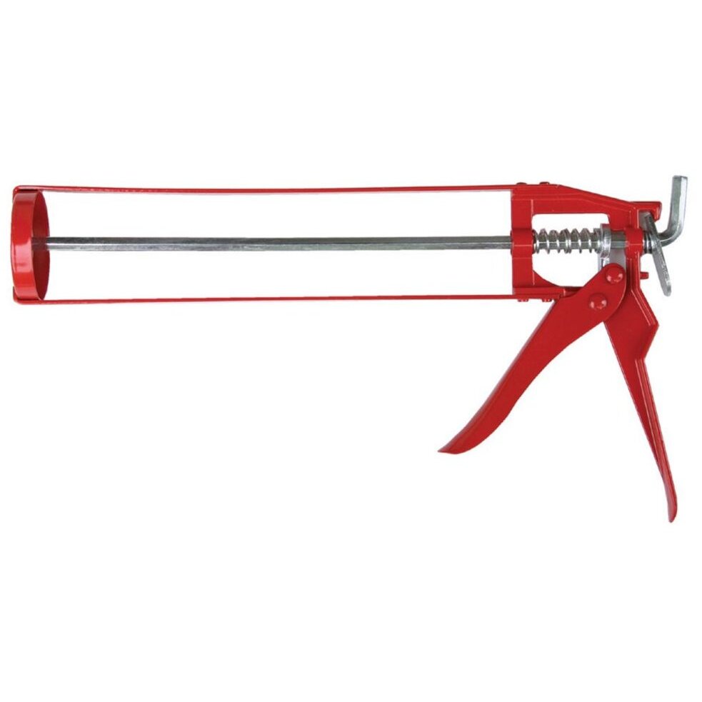 Linzer 6003  1/10 Skeleton Frame Heavy Duty Caulking Gun with Hex Smooth Rod