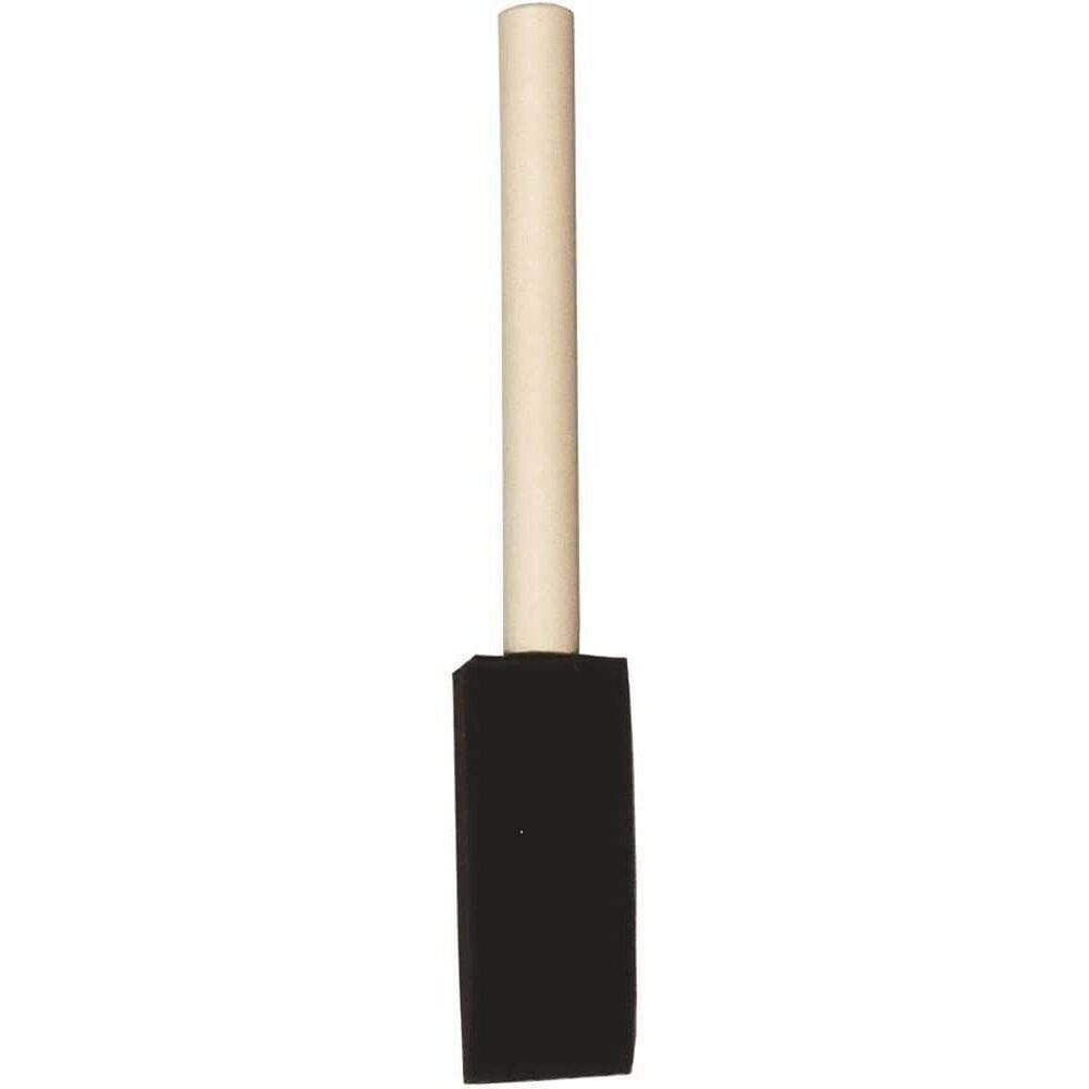 Linzer 8500-1  Foam Brush 1" with Wood Peg Handle