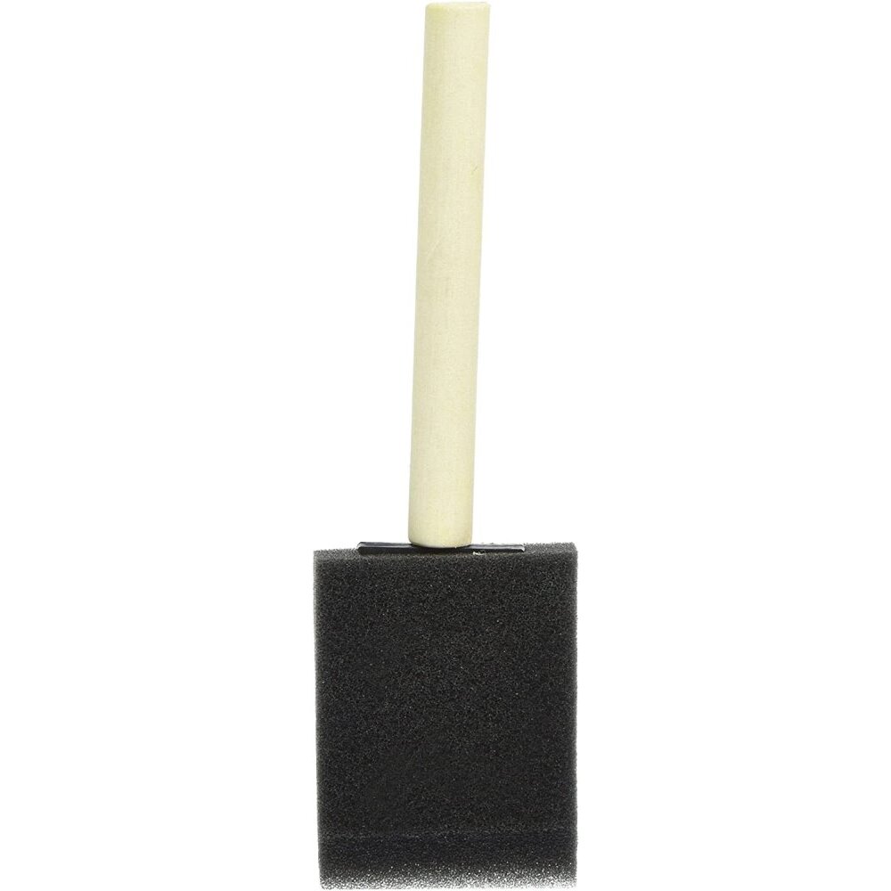 Linzer 8500-2  Foam Brush 2" with Wood Peg Handle