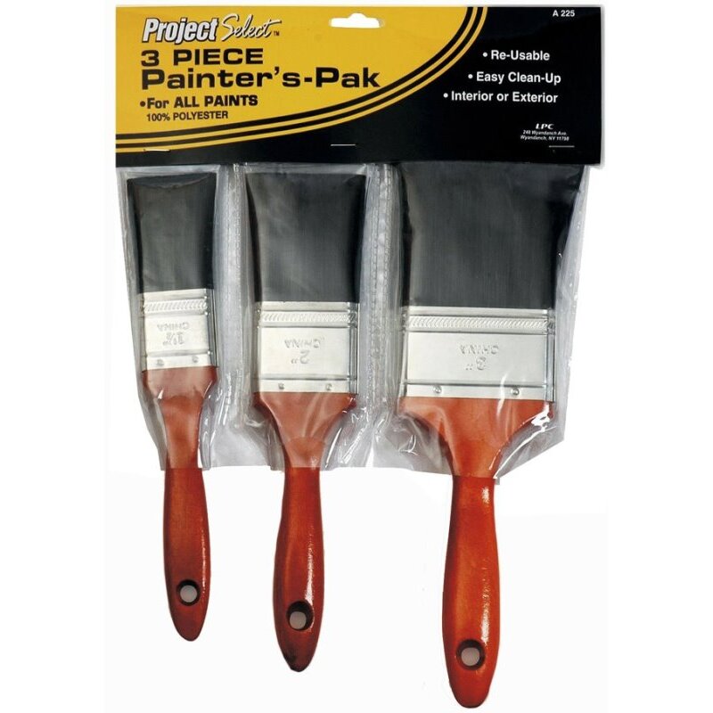 Linzer A225 Project Select 3 Piece Brush Set Linzer A225 Project Select 3 Piece Brush Set
