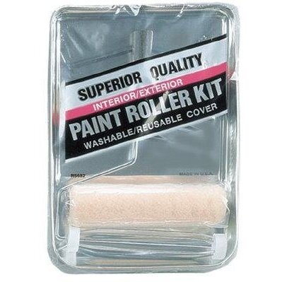 Linzer RS682  3-Piece Paint Roller and Tray Kit (Frame/Cover/Tray)