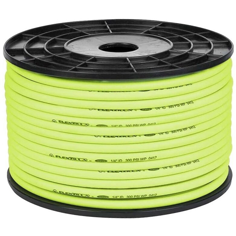 Legacy HFZ14250YW Flexzilla 1/4" x 250' Air Hose - Bulk Spool Legacy HFZ14250YW Flexzilla 1/4" x 250' Air Hose - Bulk Spool