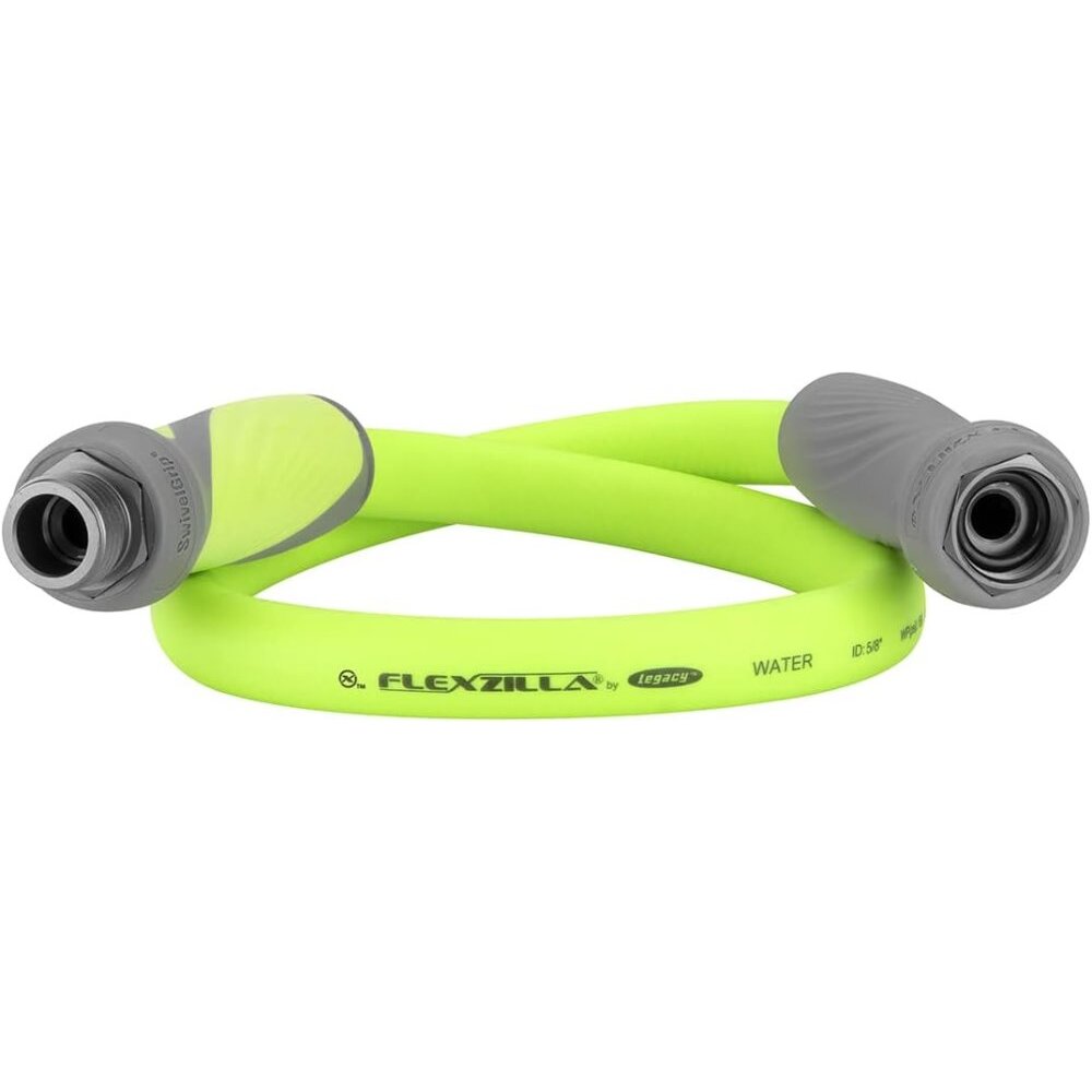 Legacy HFZG503YWS Flexzilla SwivelGrip 5/8" x 3' Lead-In Garden Water Hose Assembly with 3/4" Fittings Legacy HFZG503YWS Flexzilla SwivelGrip 5/8" x 3' Lead-In Garden Water Hose Assembly with 3/4" Fittings