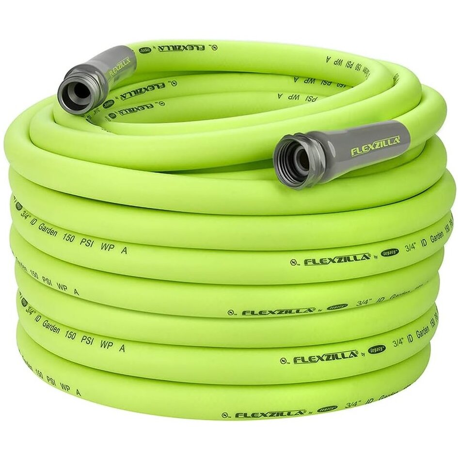 Legacy HFZG6100YW  Flexzilla 3/4" x 100' Garden Water Hose Assembly with 3/4" Fittings