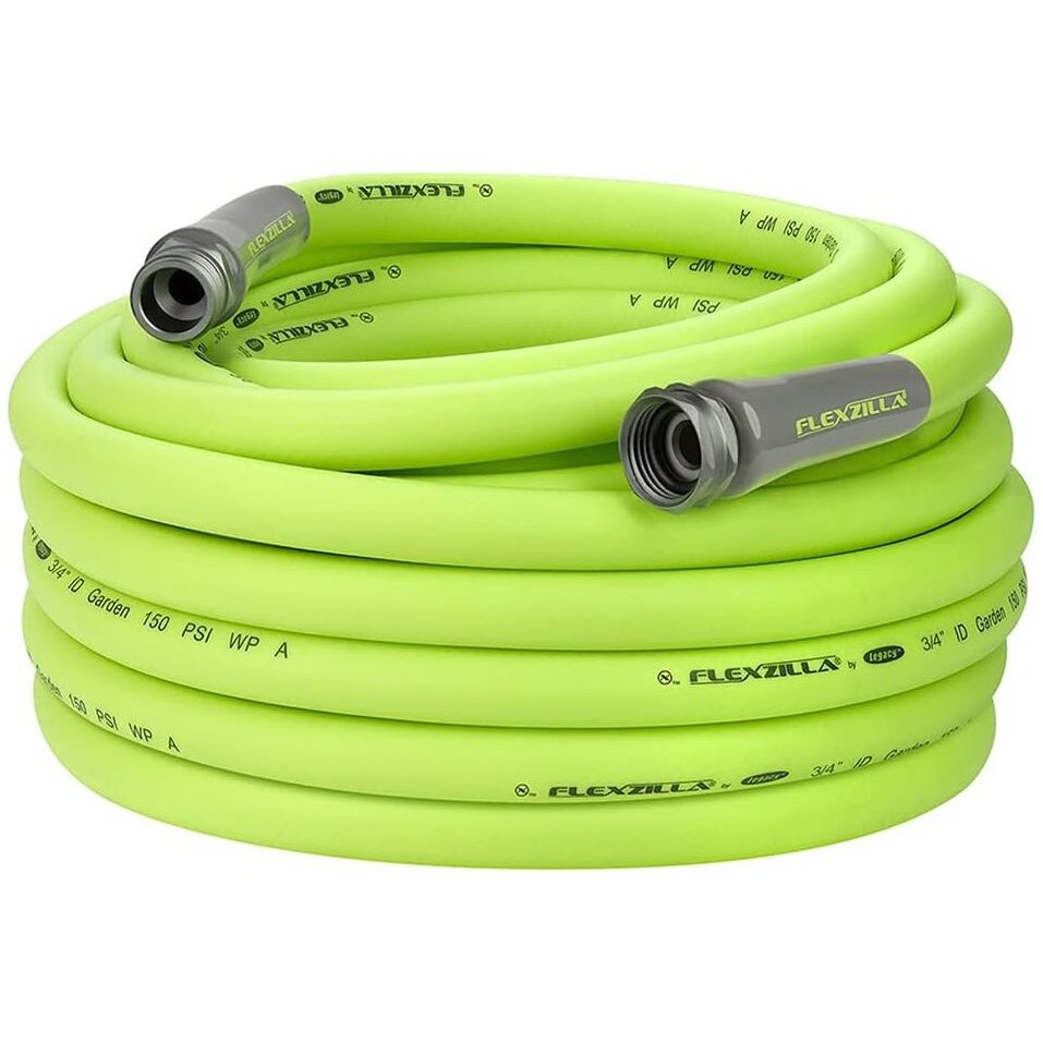 Legacy HFZG675YW  Flexzilla 3/4" x 75' Garden Water Hose Assembly with 3/4" Fittings