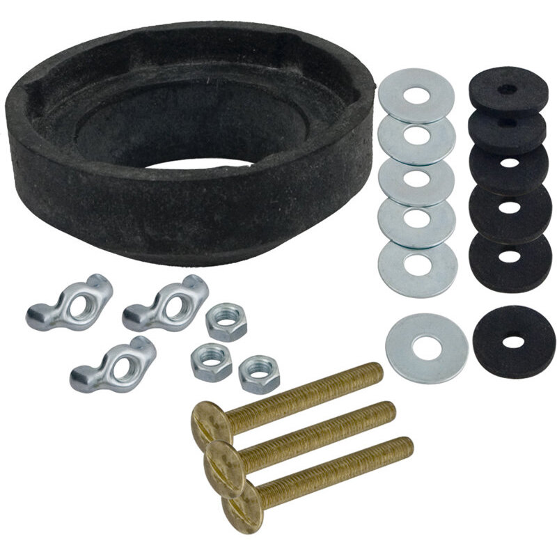 Lincoln 100874  3 Bolt Pattern Toilet Tank To Bowl Washer Kit