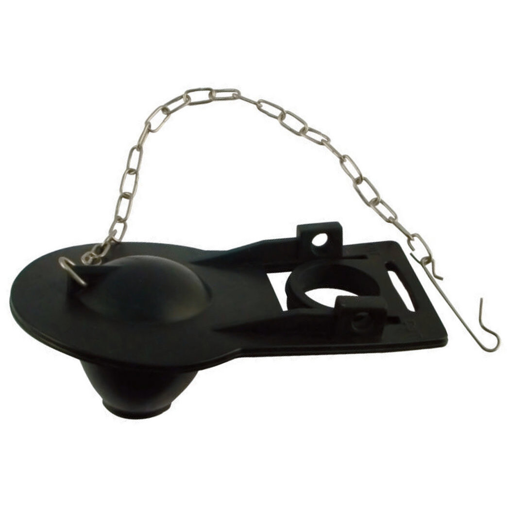 Lincoln 101010  3-Way Rubber Toilet Tank Flapper with Chain