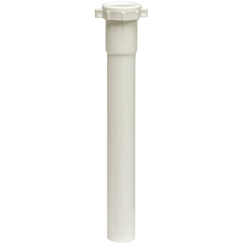 Lincoln 108915 1-1/2" x 12" PVC Slip-Joint Extension Tube Lincoln 108915 1-1/2" x 12" PVC Slip-Joint Extension Tube