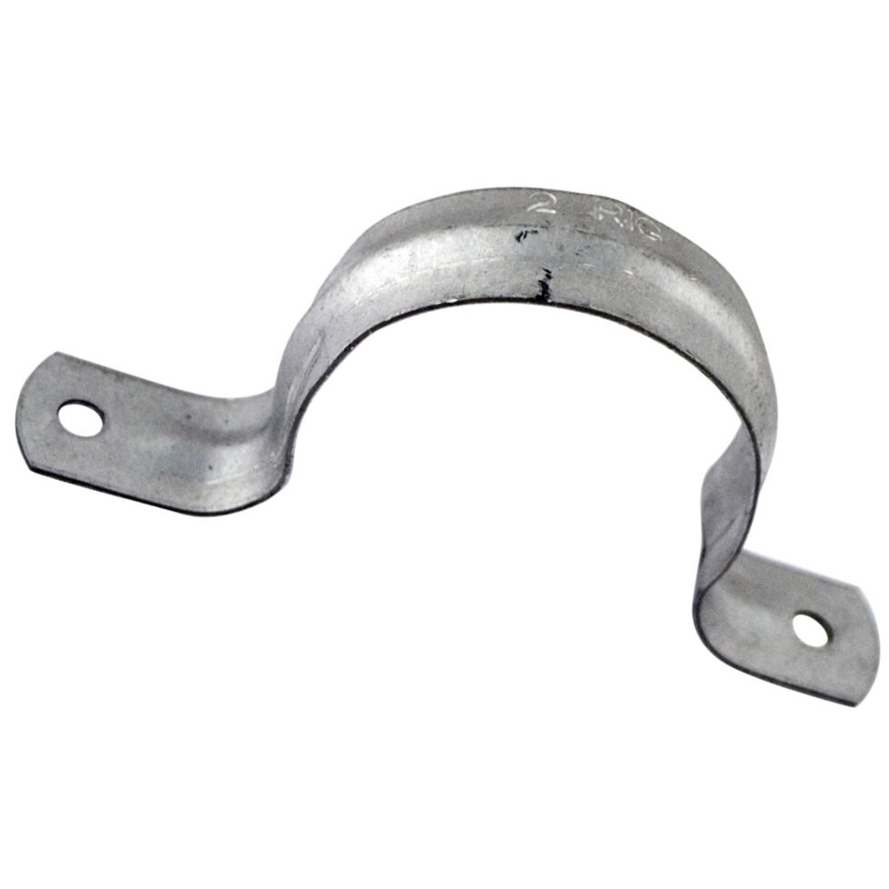 Lincoln 203119 2" Galvanized Pipe Strap Lincoln 203119 2" Galvanized Pipe Strap