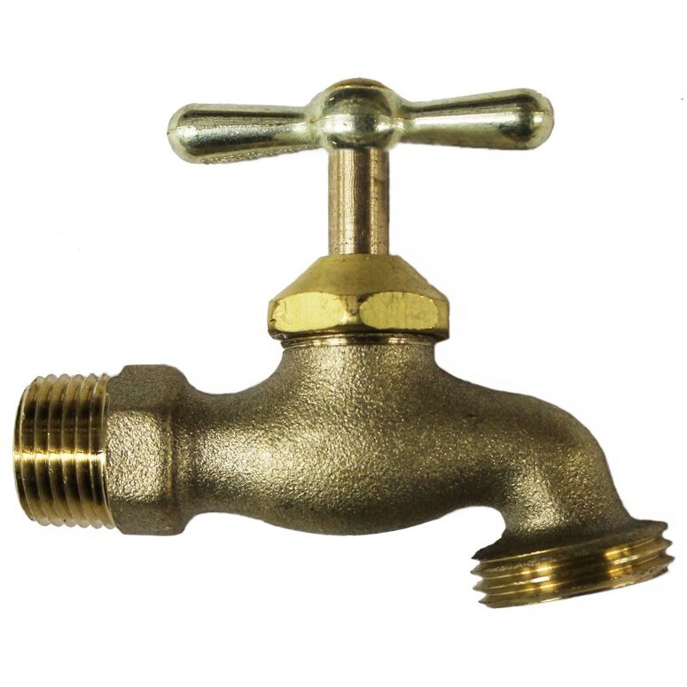 ProFlo PF71DC  1/2" Male SSS Hose Bibb Imported - Brass (290414)