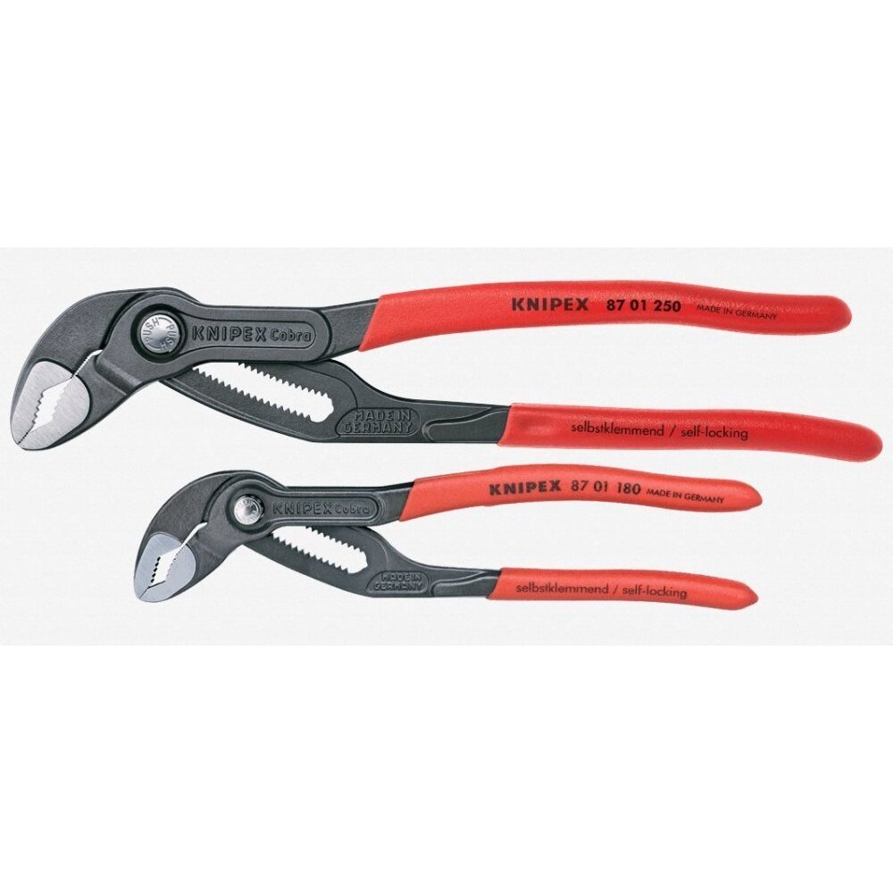 Knipex 003120V01  7" And 10" Cobra Plier Set
