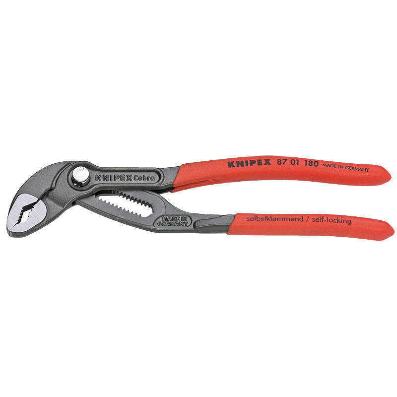 Knipex 8701-7  7" Cobra HiTech Water Pump Pliers (8701180)