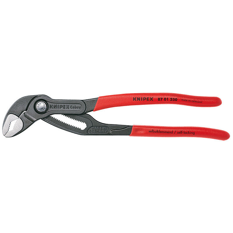 Knipex 8701-10 10" Cobra HiTech Water Pump Pliers (8701250) Knipex 8701-10 10" Cobra HiTech Water Pump Pliers (8701250)