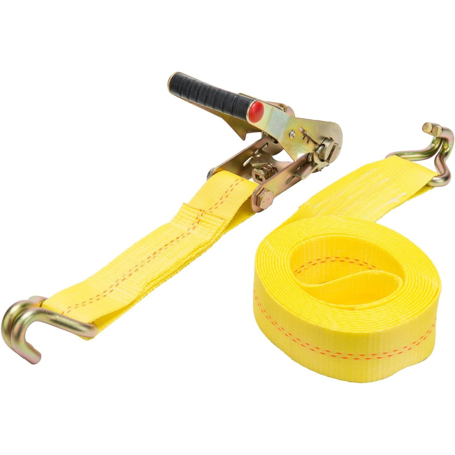 Keeper 04616  2" x 16' Heavy Duty Ratchet Tie-Down Strap with J-Hooks