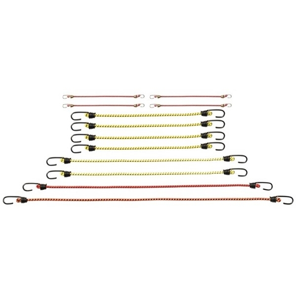 Keeper 06313K Bungee Cord, Multi-Pack 12 Piece Keeper 06313K Bungee Cord, Multi-Pack 12 Piece