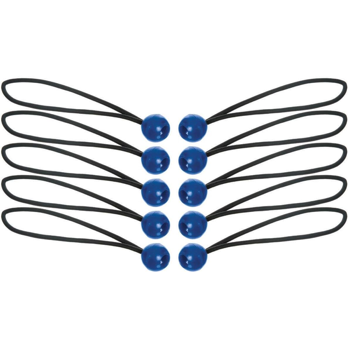 Keeper 06344 12" Bungee Cords with Toggle Ball - 10 per Package Keeper 06344 12" Bungee Cords with Toggle Ball - 10 per Package