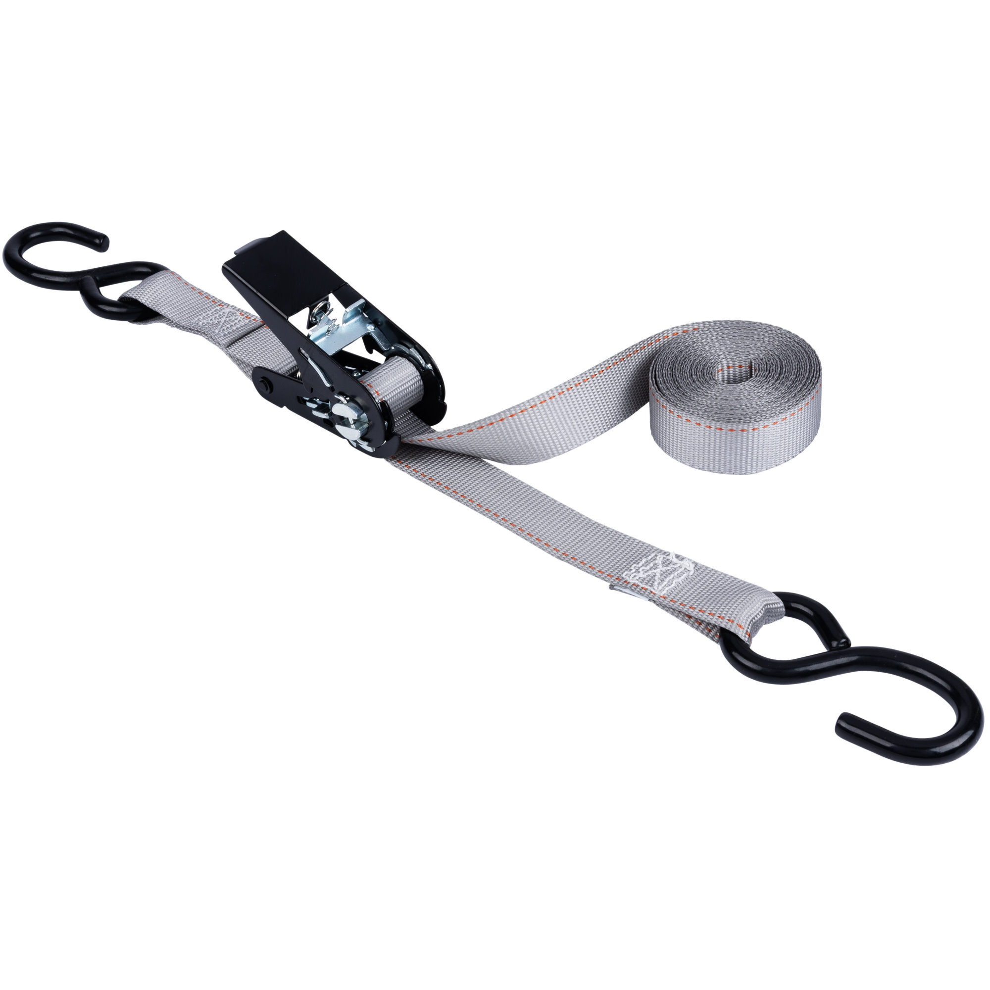 Keeper 89514 1" x 14' High Tension Ratchet Tie-Down Strap with Vinyl Coated S-Hooks Keeper 89514 1" x 14' High Tension Ratchet Tie-Down Strap with Vinyl Coated S-Hooks