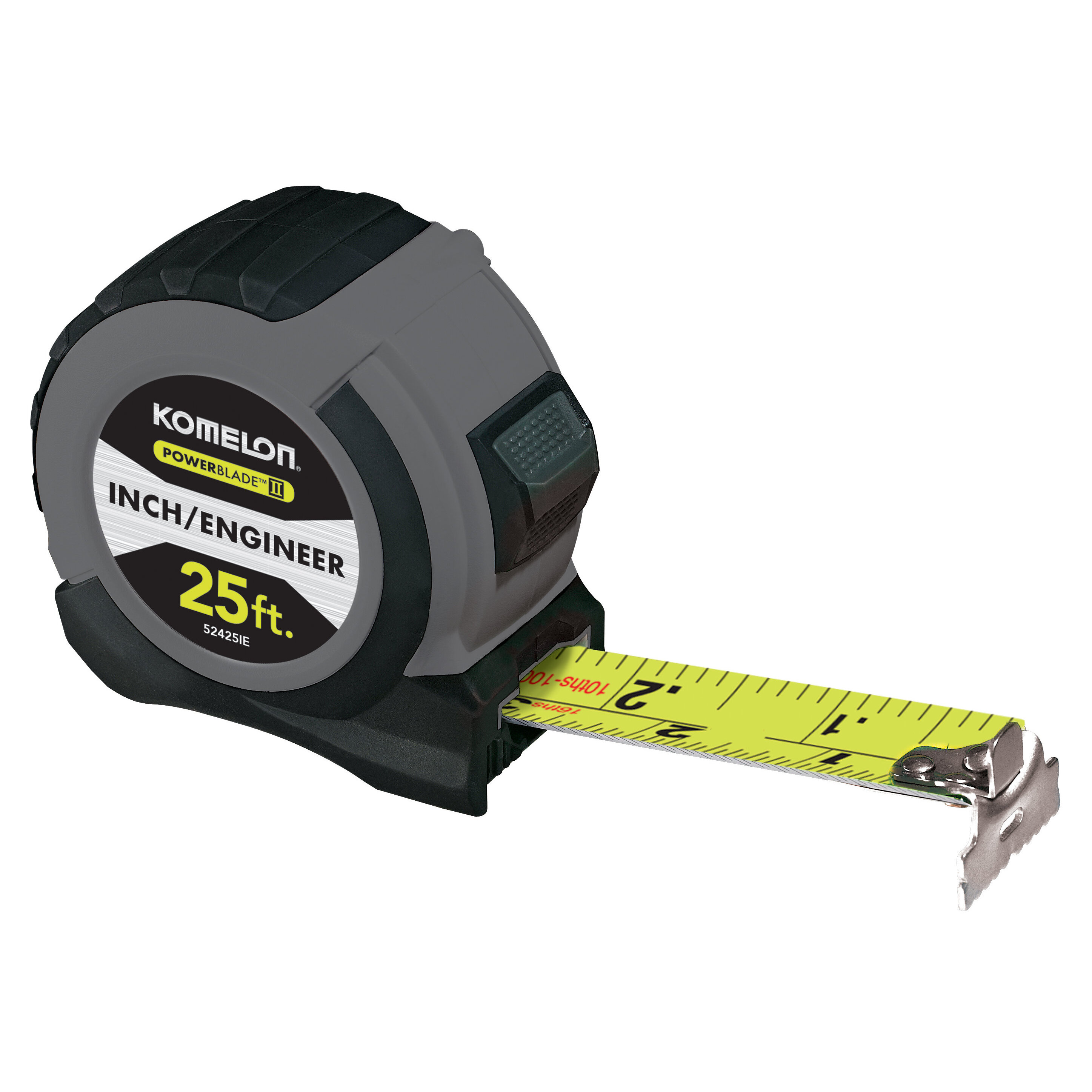 Komelon 52425IE  Tape Measure ABS PowerBlade II 1-1/16" X 25' Inch/Engineer