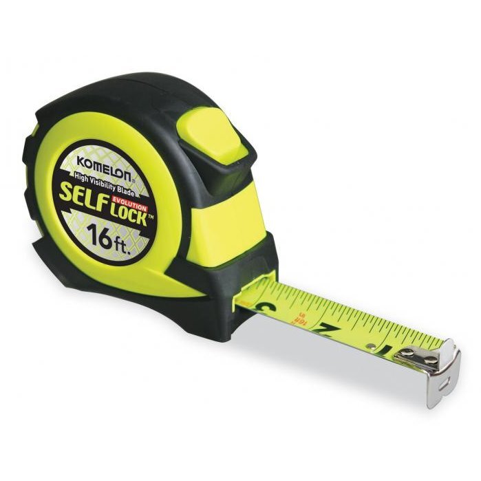 Komelon EV28116  Tape Measure 1" X 16' Self-Lock Evolution