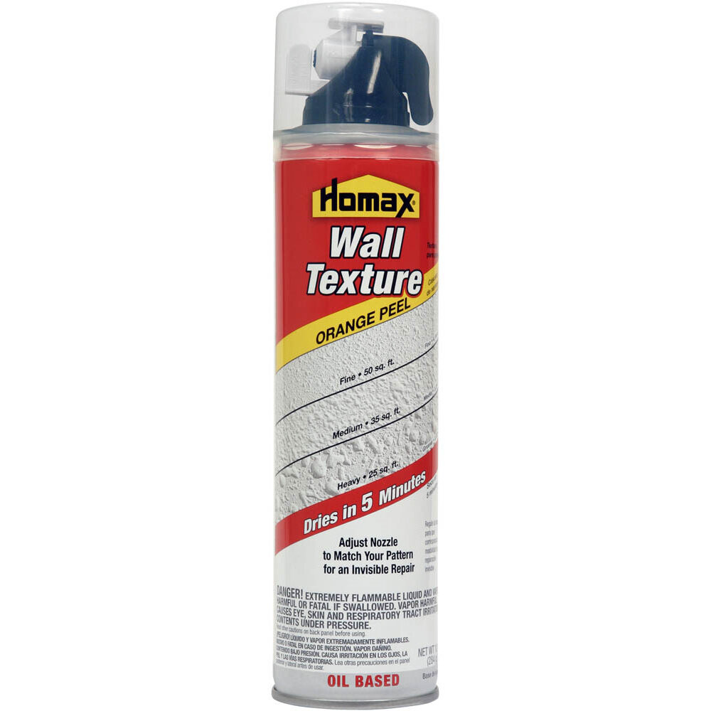 Homax 4050  Aerosol Orange Peel Splatter Spray Wall Texture Oil-Based - 10oz