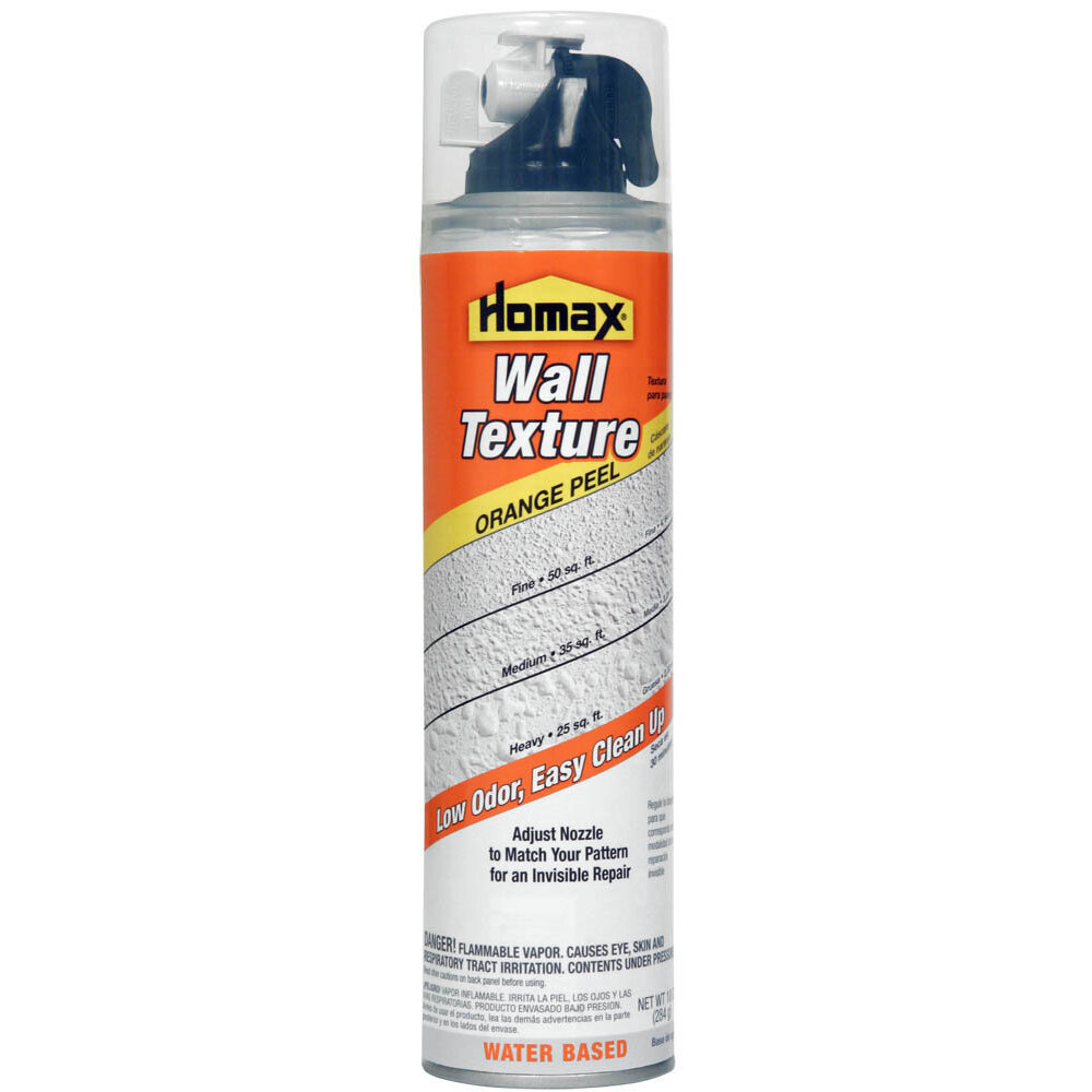 Homax 4091  Aerosol Orange Peel Splatter Spray Wall Texture Water-Based - 10oz