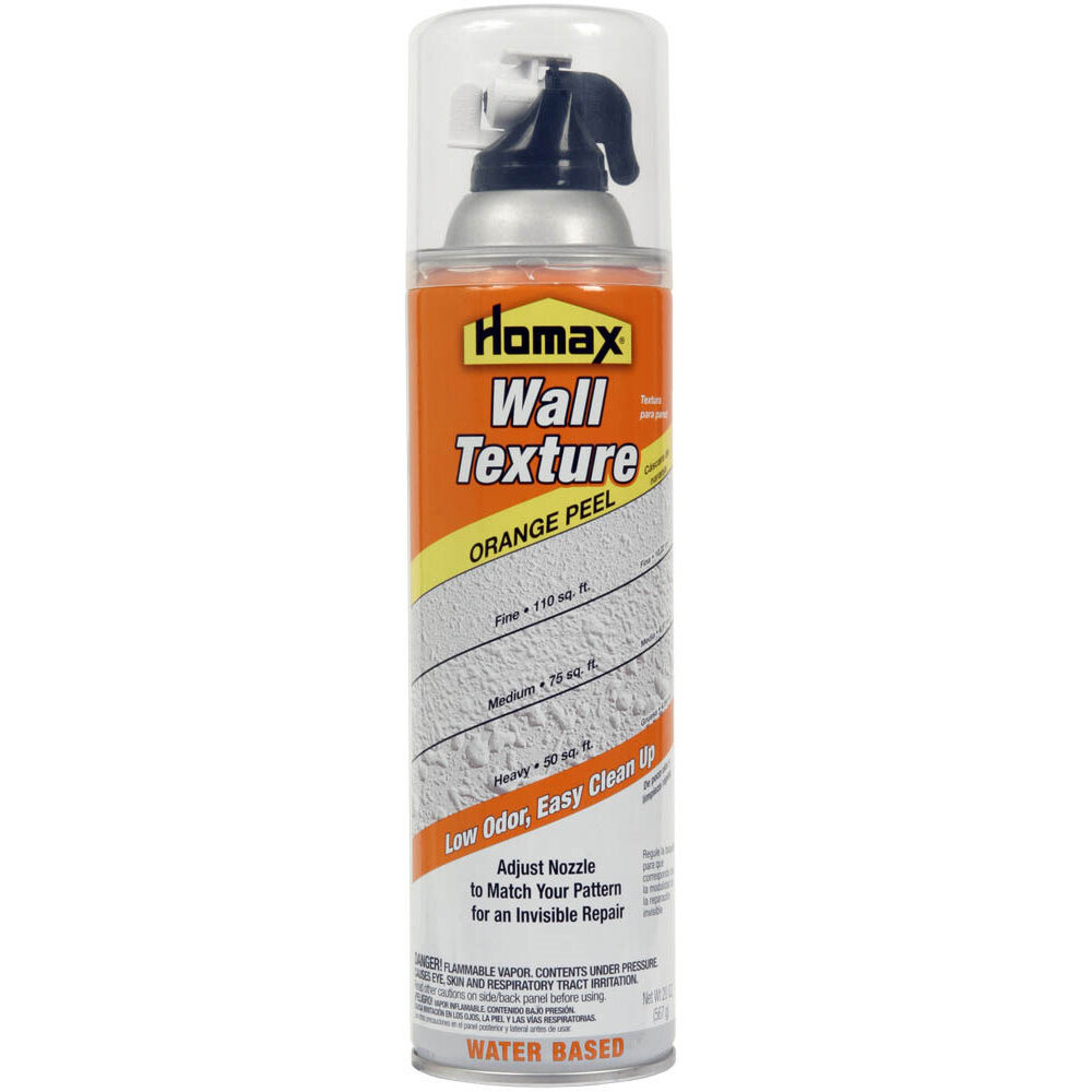 Homax 4092  Aerosol Orange Peel Splatter Spray Wall Texture Water-Based - 20oz