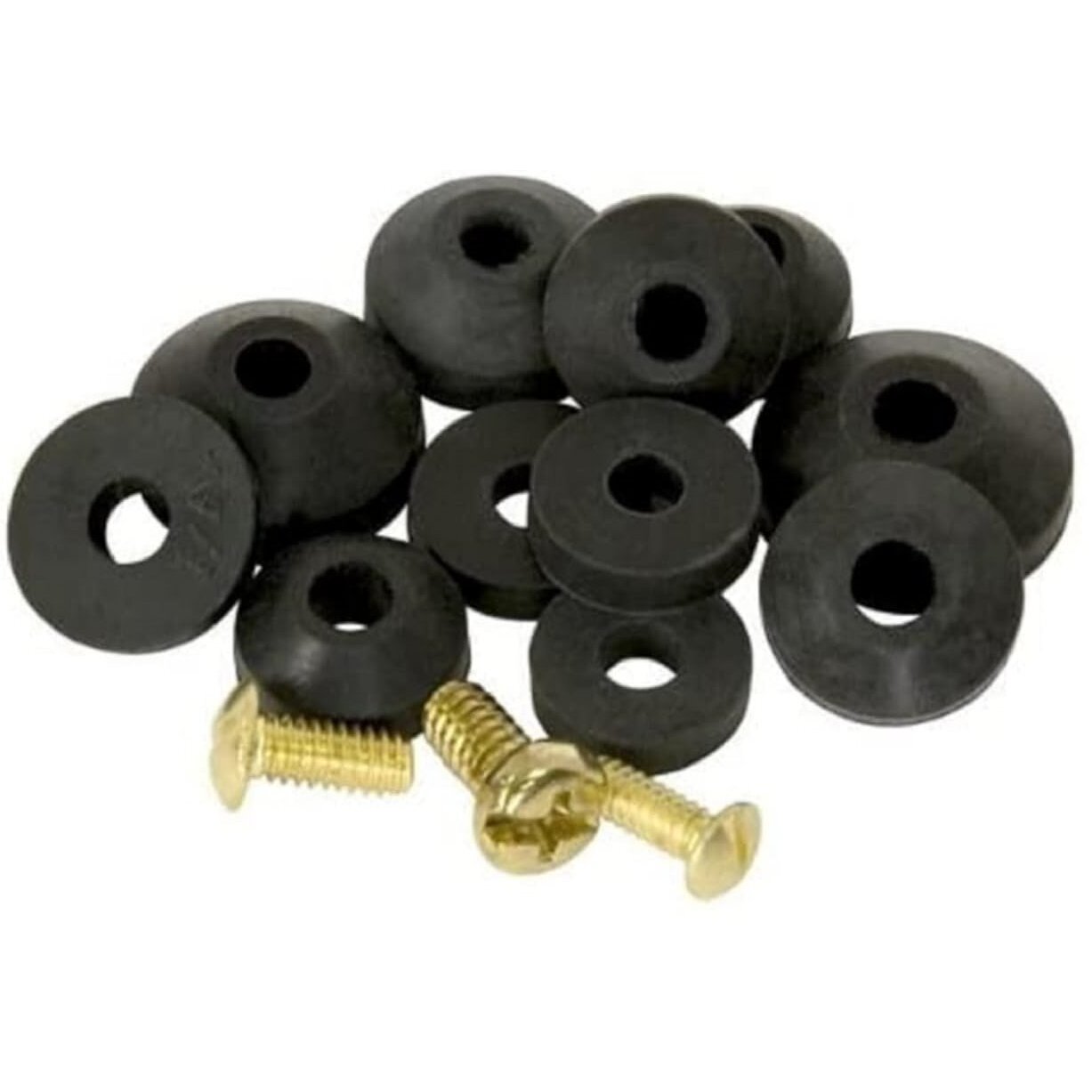 PlumbCraft 7502700LF  14-Piece Flat & Beveled Faucet Washer Kit with Screws