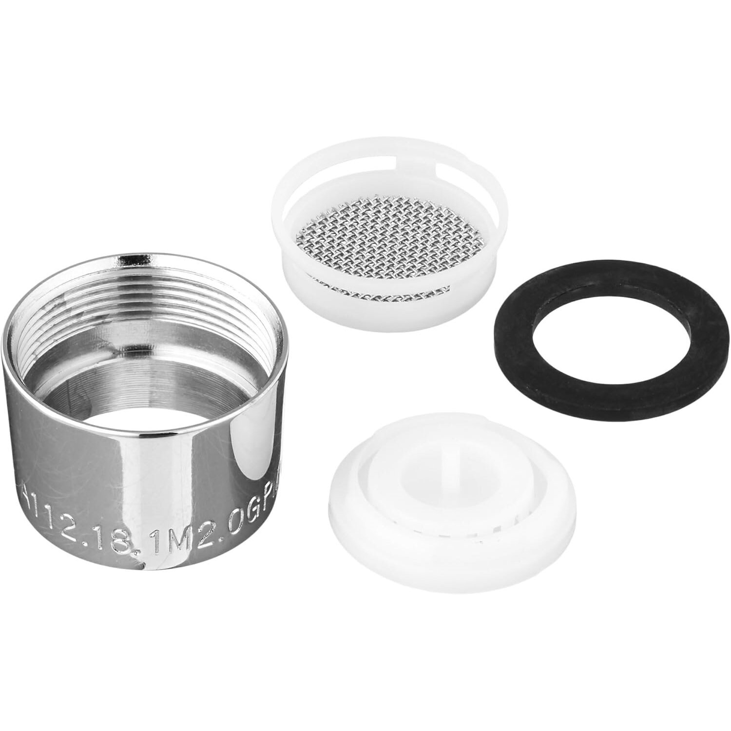 PlumbCraft 7610100LF  Chrome Faucet Aerator with 55/64" Female Thread