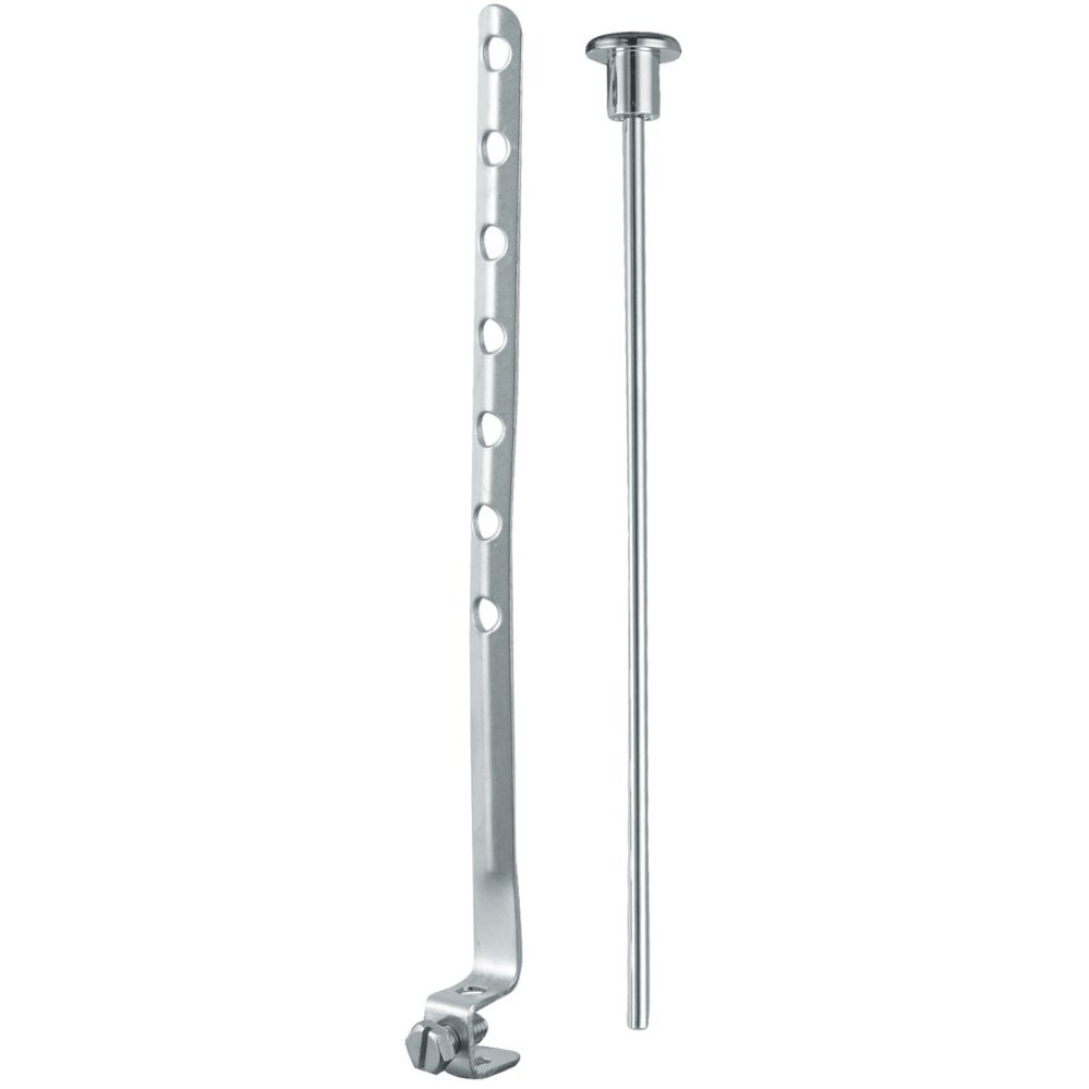 PlumbCraft 7637700N Chrome Sink Pop-up Linkage - Metal PlumbCraft 7637700N Chrome Sink Pop-up Linkage - Metal