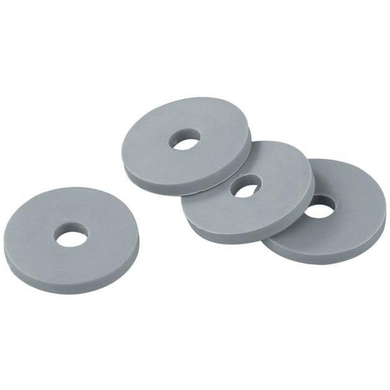 PlumbCraft 7640260N Gray Rubber Toilet Seat Hinge Washers - 4 per Package PlumbCraft 7640260N Gray Rubber Toilet Seat Hinge Washers - 4 per Package