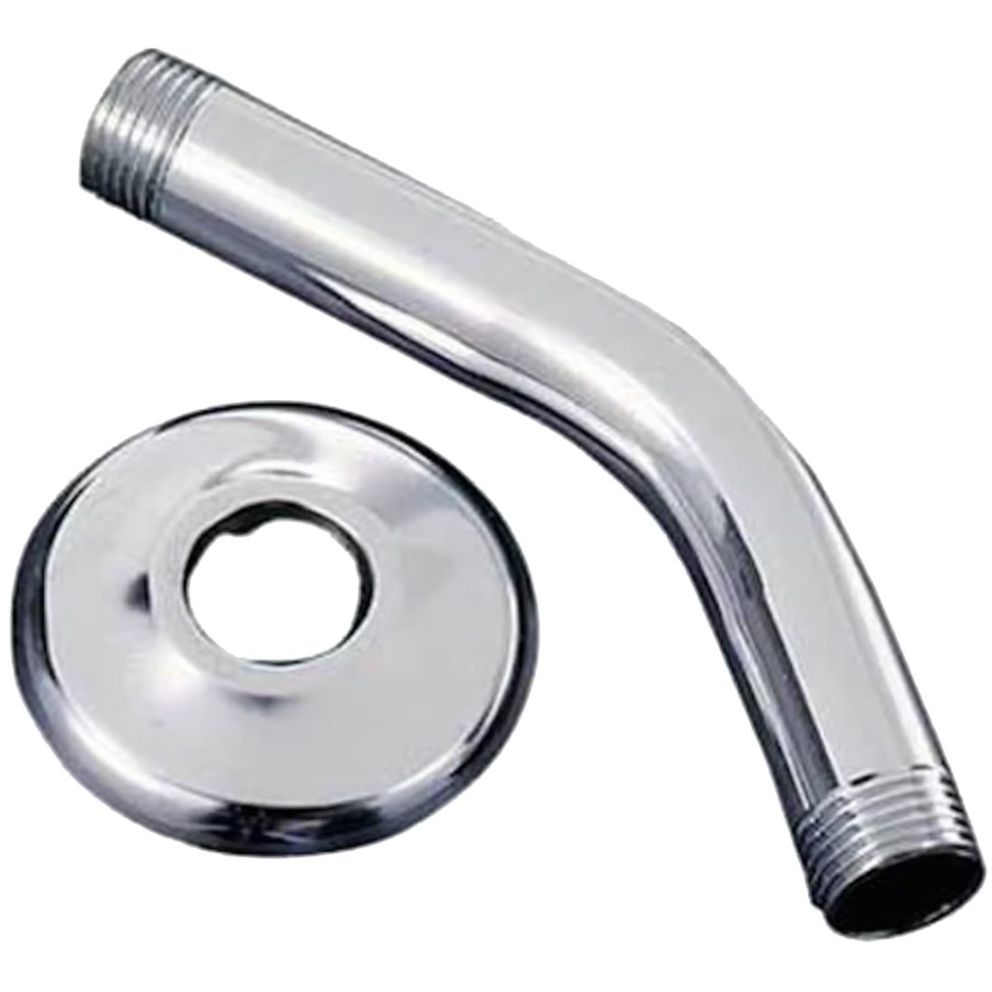 PlumbCraft 7657700T Chrome 6" Shower Arm with Flange PlumbCraft 7657700T Chrome 6" Shower Arm with Flange