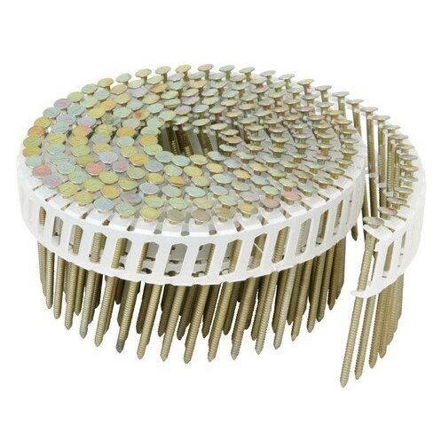 Metabo HPT 13304HPT  1-3/4" x 0.086" Plastic Sheet Electro Galvanized Ring Shank Coil Nails 6000 count