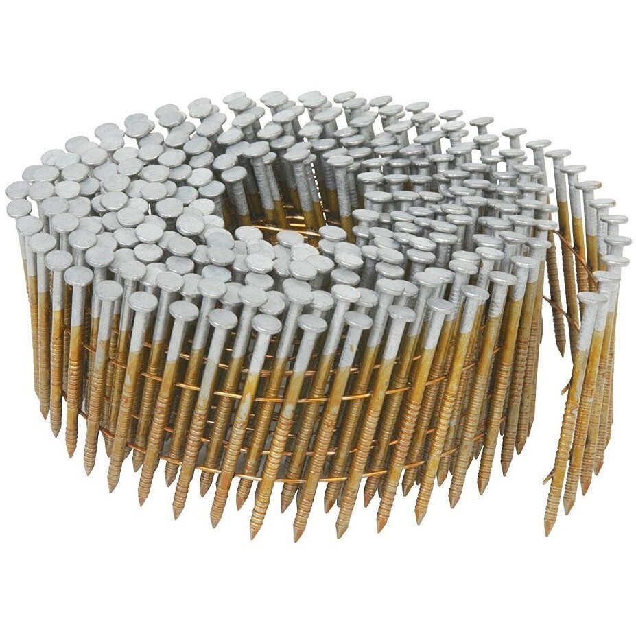 Metabo HPT 13365HHPT  2" x .092" RG Hot Dipped Galvanized Wire coil Siding Nails 3600 per Box