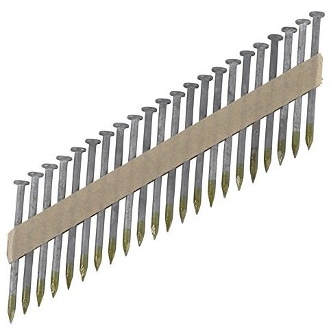 Metabo HPT 17131HPT  1-1/2" x 0.131" Heat Treated Hot Dipped Galvanized Smooth Shank Paper Tape Strap Tite Nails 4000 Pack