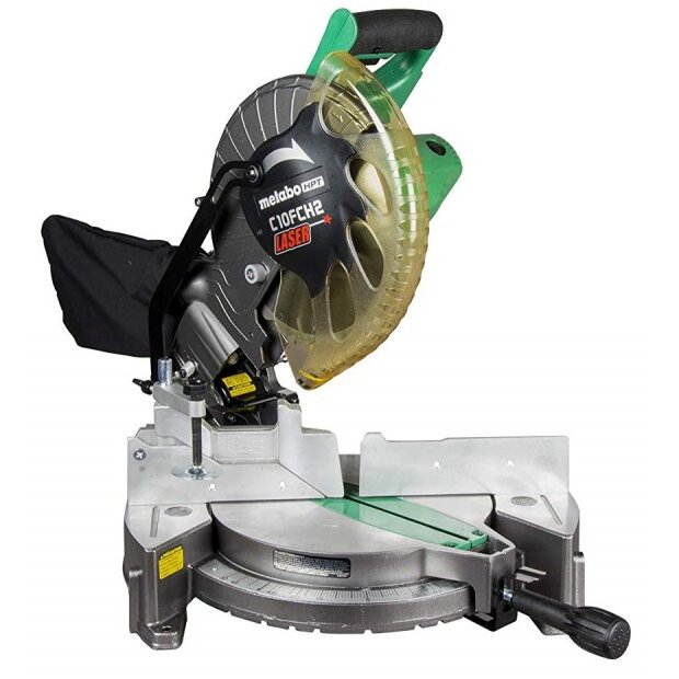 Metabo HPT C10FCH2S 15 Amp 10" Compound Miter Saw with Laser Marker Metabo HPT C10FCH2S 15 Amp 10" Compound Miter Saw with Laser Marker