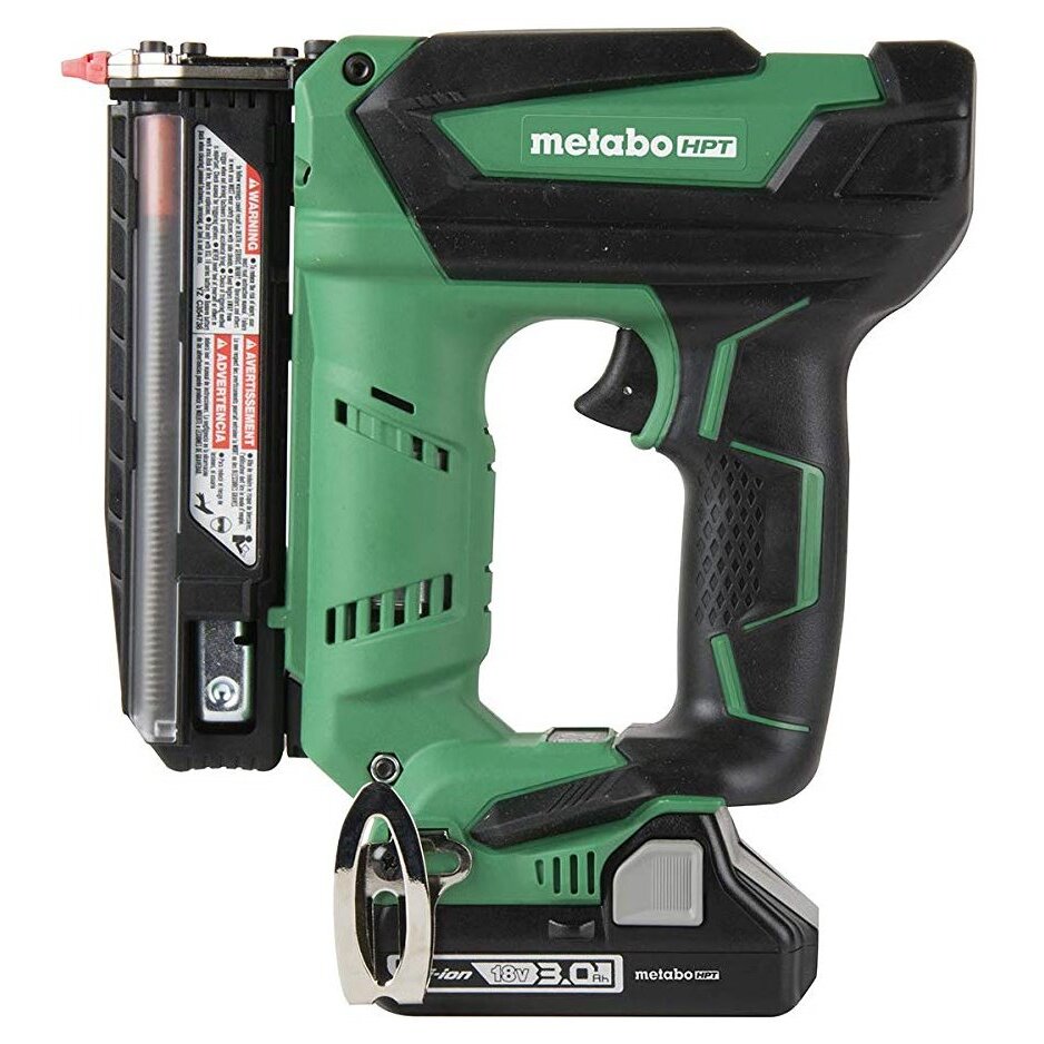 Metabo HPT NP18DSAL 18 Volt Lithium Ion 23 Guage Pin Nailer Metabo HPT NP18DSAL 18 Volt Lithium Ion 23 Guage Pin Nailer