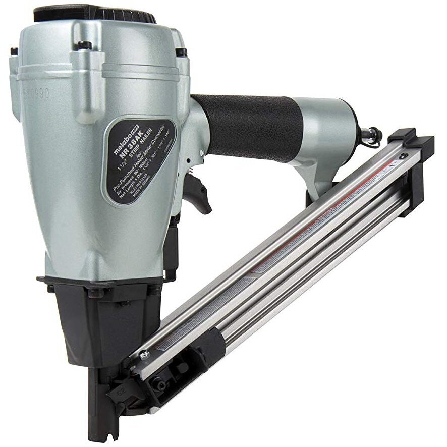 Metabo HPT NR38AK 1-1/2" Strap-Tite Fastening System Strip Nailer Metabo HPT NR38AK 1-1/2" Strap-Tite Fastening System Strip Nailer