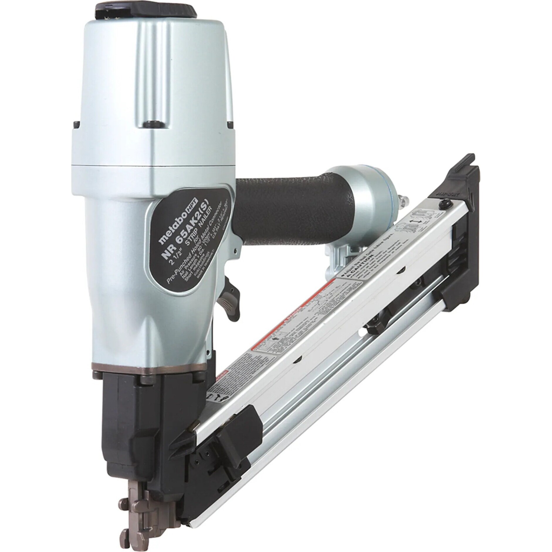 Metabo HPT NR65AK2S  36 Degree 2-1/2 Inch Strap-Tite Metal Connector Nailer with Short Magazine