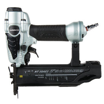 Metabo HPT NT50AE2 Nailer Brad 18 Gauge 5/8"- 2" with Case Metabo HPT NT50AE2 Nailer Brad 18 Gauge 5/8"- 2" with Case