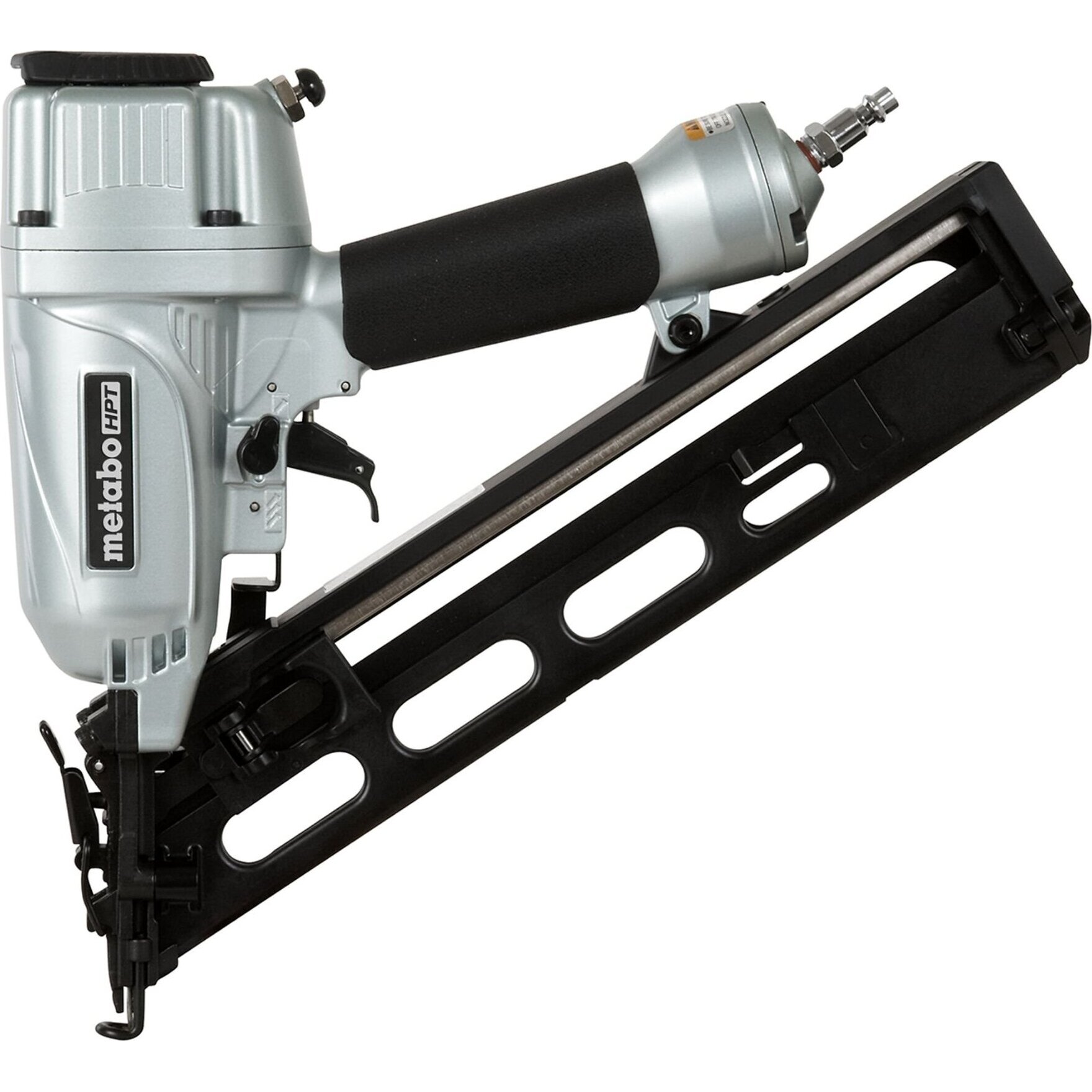 Metabo HPT NT65MA4  2-1/2 Inch 15 Gauge Angled Finish Nailer with Air Duster